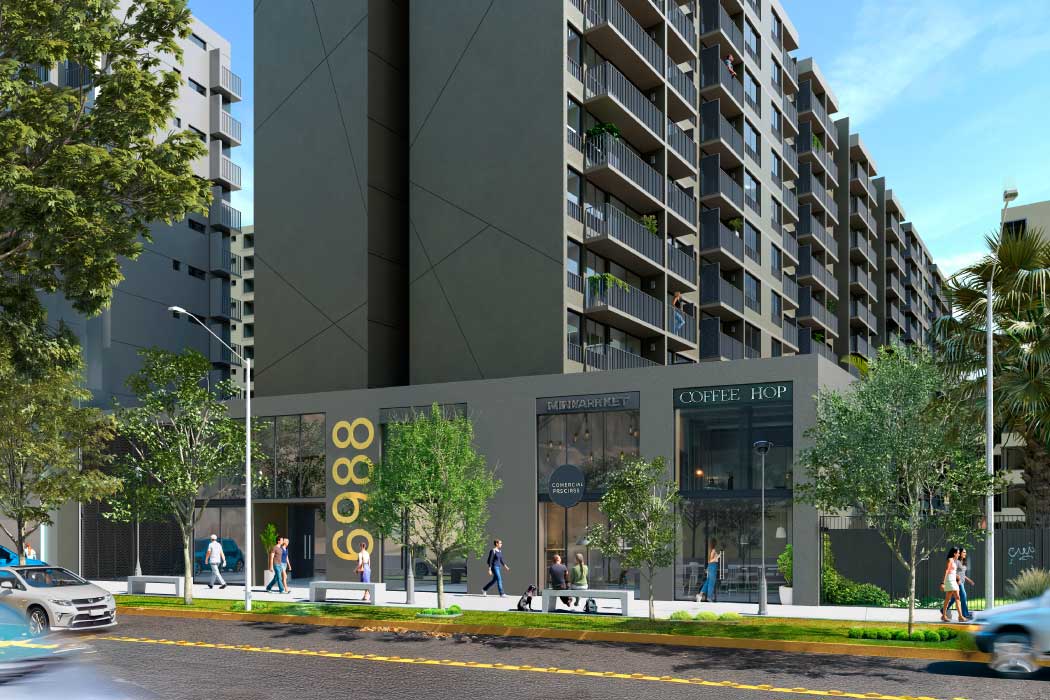 Fachada de proyecto Ingevec